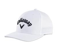 Callaway Golf Tour Authentic Profi-Cap, leistungsstark, kein Logo, 5222177, Weiß Schwarz, Einheitsgröße