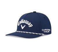 Callaway Golf Unisex TA Performance Pro Rope Beanie-Mütze, Marineblau/Weiß, Einheitsgröße EU