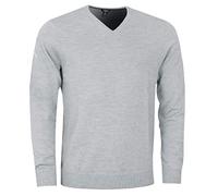 Callaway Herren Golf Ribbed V-Neck Merino Wool Pullover