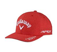 Callaway Herren TA Performance Pro Tour 23 Cap, Rot meliert, Einheitsgröße