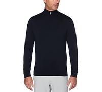 Callaway Herren Weather Series Thermal Merino Wool 1/4 Zip Golf Sweater Pullover, Dunkles Marineblau, Large