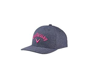 Callaway Unisex-Erwachsene Golf Performance Pro Tour Cap Collection Kopfbedeckung Mütze, Black Heather/Pink, Einheitsgröße