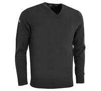 Callaway V-Neck Merino Herren Pullover, schwarz, Herren, XXL