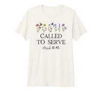 Called to Serve God Jesus Christian Bible Verse Mark 10:45 Premium T-Shirt