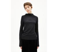 CALUNAA LANGARMSHIRT | TENCEL™ Lyocell-Mix - schwarz (XS)