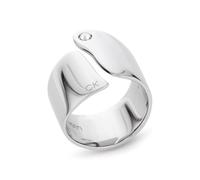 Calvin Klein ring für Damen Kollektion CK CHERISHED aus Edelstahl verziert mit einem Kristall - 35000664C