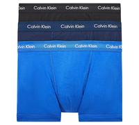 Calvin Klein Herren Boxershorts Trunks Cotton Stretch 3er-Pack Mehrfarbig S