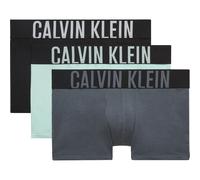 Herren Boxershorts Calvin Klein Trunk Intense Power 3P - black/aerial/turbulence - Mehrfarbig (S)