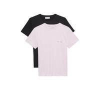 Calvin Klein Damen 2er Pack T-Shirts Kurzarm Logo Tee mit Rundhalsausschnitt