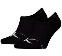 Calvin Klein 2P Monogram High Cut Footie Socks Schwarz Gr 39/42 Herren