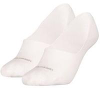 Calvin Klein Damen Footie Socken, Weiß, 35/38 (2er Pack)