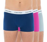 Calvin Klein 3-er Set Low Rise Trunks Grau, Pink & Lila