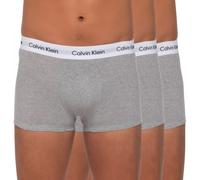 Calvin Klein 3-er Set Low Rise Trunks Hellgrau