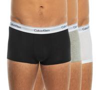 Calvin Klein 3-er Set Low Rise Trunks Schwarz, Grau & Weiß