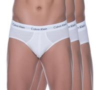Calvin Klein Herren 3er Pack Unterhosen Hip Briefs Unterwäsche, Weiß (White), XL