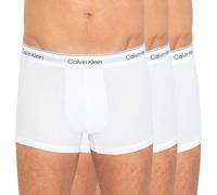Calvin Klein, Men's, Trunk 3Pk 000NB3963A, White (White, White, White), 2XL