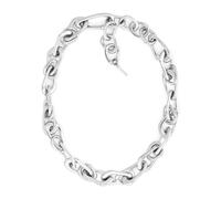 Gliederkette CALVIN KLEIN "CK STATEMENT LINKS", silber (edelstahlfarben), Halsketten, Damen, Edelstahl, L: 40,5 B: 12mm, Gliederkette, B:12mm (30083402-0) edelstahlfarben
