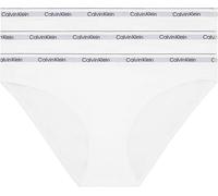 Calvin Klein - 3er-Pack Bikini-Slips - Icon-Logo - Weiß M