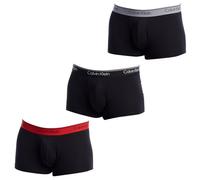 Calvin Klein Boxershorts Low Rise schwarz rot grau (3er-Pack) - XL