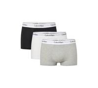 Calvin Klein Unterwäsche Boxershorts Trunk Modern Cotton (Baumwolle) mehrfarbig schwarz/weiss/grau Herren - 3 Stück, Größe XL