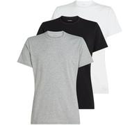 Calvin Klein 3er-Pack Crewneck-T-Shirt - Schwarz, Weiß, Grau 3XL