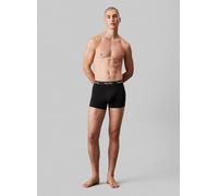 Calvin Klein 3er-Pack Icon Baumwoll-Stretch-Boxershorts für Herren NB4286 | Herrenunterwäsche, mittelhoch geschnitten, bequeme Passform, feuchtigkeitsregulierend, nahtloser Infinity Bond-Bund