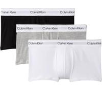 Calvin Klein Low Icon Cotton Stretch Boxershorts schwarz/grau/weiß (3er-Pack) - XL