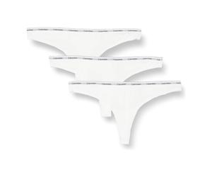 Calvin Klein 3er-Pack String - Icon-Logo - Weiß L