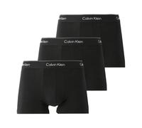 Calvin Klein Icon Cotton Stretch Logo Boxershorts schwarz (3er-Pack) - XL