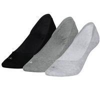 Calvin Klein 3P Ballerina Socks for Woman Grau Gr 39/42 Damen