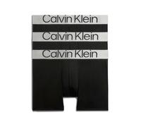 Boxer CALVIN KLEIN UNDERWEAR "BOXER BRIEF 3PK" Gr. S (48), schwarz (black,, black,, black) Herren Unterhosen (53862734-S) black,, black,, black