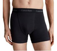 Calvin Klein 3P Cotton Stretch Trunks Schwarz Baumwolle Medium Herren