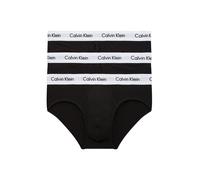 Calvin Klein Style Classic Unterhose schwarz/weiß (3er-Pack) - S
