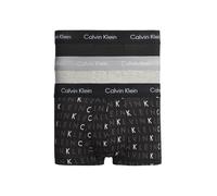 Calvin Klein - 3p Low R Trunk - Cotton Stretch - YKS