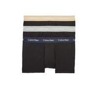 Calvin Klein Herren Taille, 3 Stück Unterhose mit niedriger Leibhöhe, B-Shoreline/Clem/Travertine WB, M
