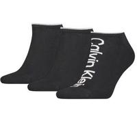 Calvin Klein 3P Men Athleisure Sneaker Socks Schwarz One Size Herren