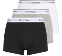 Calvin Klein, Men's, Trunk 3Pk 000NB3963A, Multi (Grey Heather, White, Black), 2XL