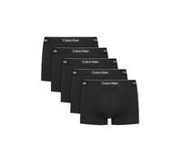 Calvin Klein Unterhöschen-Trunk 5er-Pack Icon Stretch-Baumwolle, Schwarz, XL