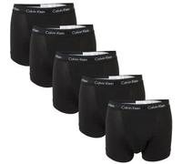 Calvin Klein 5P Cotton Trunks Schwarz Baumwolle Large Herren