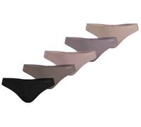 Calvin Klein 5P Invisible Thongs Multi-colour-2 Medium Damen