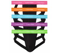 Calvin Klein Herren Unterwäsche Jock Strap 5er Pack Gr. L Mehrfarbig 000NB3914A