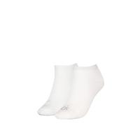 CK Calvin Klein Sneakersocken mit Label-Detail im 2er-Pack in Weiss, Größe 35-38