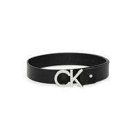 Calvin Klein Adjustable CK Metal Diagonal 35MM Belt W115 CK Black - kürzbar