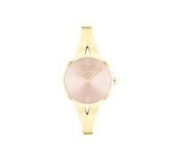 Calvin Klein Analog Quarzuhr für Damen Kollektion Joyful mit Goldfarben mit Armreif aus Edelstahl - 25100027