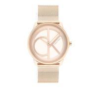 Calvin Klein Analog Quarzuhr für Herren und Damen Kollektion Iconic Erhältlich mit einem Edelstahlarmband in Glieder- oder Mesh-Design