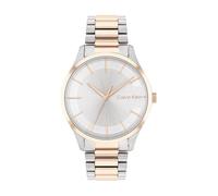 Calvin Klein Watches 25200044 35 Mm Uhr One Size Silver / Rose Gold / Silver / Mineral