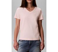 Calvin Klein Archive Jersey V-neck T-shirt Mangano Calcite Größe: S | Hemden Outlet | Damen