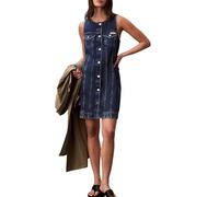 Calvin Klein Art LV047F761G Jeanskleid für Damen, Madden Blue, S