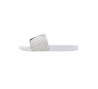 Calvin Klein Art YW0YW01407 Herren-Hausschuhe, Flag Allover White, 38 EU