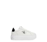 Calvin Klein Art YW0YW01431 Damenschuhe, Weiße Allover-Flagge, 40 EU